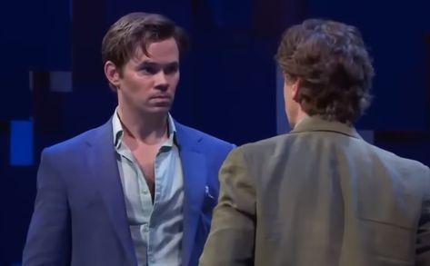 whizzer & marvin - This Had Better Come to a Stop - falsettos screenshot Falsettos Whizzer, Jason Falsettos, Whizzer Falsettos, Whizzer Brown, Tiktok Photos, Legally Blonde Musical, Christian Borle, Andrew Rannells, Legally Blonde