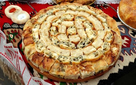 Meze Platter, Serbian Food, Food Kiosk, Fast Food Places, Cheese Pie, Global Food, Cooked Cabbage, Serbian Recipes, Recipe Cover