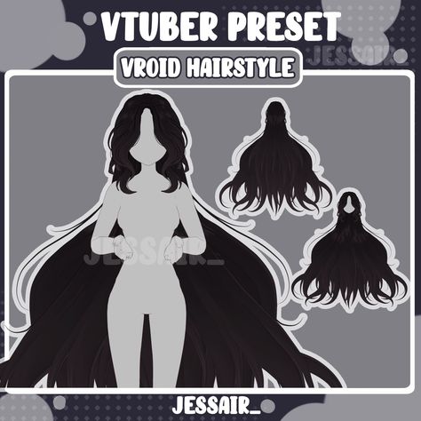 (IS AN VROID PRESET) STEPS: 1- Download the file 2- Open vroidstudio and go to the hair section, there, import the file directly For more custom hairstyles, clothes, items etc talk to me! Vtuber Hair Ideas, Hairstyle Adopt, Vroid Hair, Vtuber Hair, Vtuber Ideas, Stream Assets, Hair Drawings, Alia Cut, Vtuber Assets