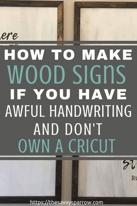 Cheap and Easy DIY Farmhouse Wood Signs - A Step-by-Step DIY Tutorial! Farmhouse Wood Signs, Farmhouse Wood Sign, Diy Event, Diy Wood Signs, Diy Simple, Diy Holz, Pallet Signs, Diy Pallet Projects, Mason Jar Diy