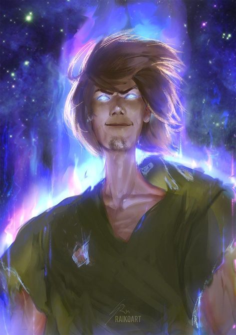 Shaggy by raikoart | Ultra Instinct Shaggy | Know Your Meme Shaggy Scooby Doo, Shaggy Rogers, Shaggy And Scooby, Arte Horror, Best Memes, Art Blog, Scooby Doo, Cyberpunk, A Man