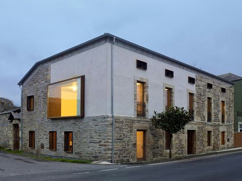 Skylight Covering, Architecture Renovation, Renovation Architecture, Old Stone Houses, Architecture Old, Old Stone, Stone Houses, Stone House, Facade House