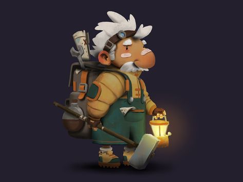 Miner Character Design, Medieval Character Design, Thor Characters, Map Maker, 2d Character, Global Design, Michael Myers, A Character, Game Development