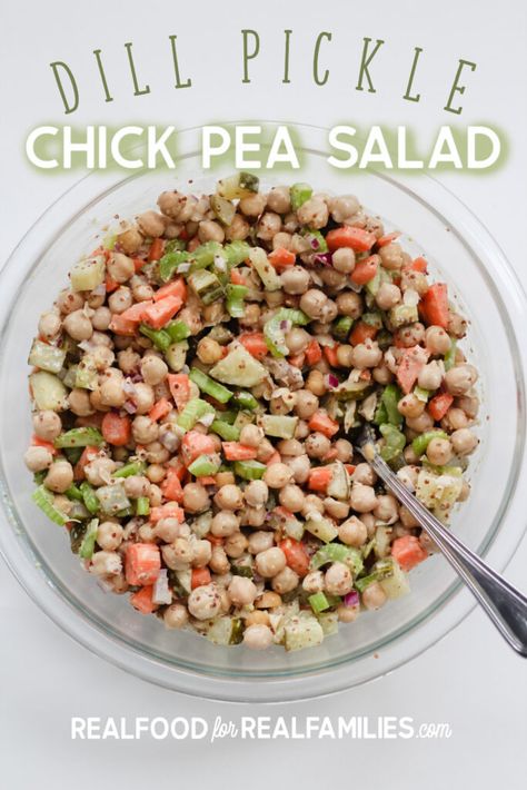 Chicken Pea, Healthy Fiber, Filling Lunch, Chick Pea, Pea Salad, Lunch Recipe, Pea Recipes, Chickpea Recipes, Chickpea Salad