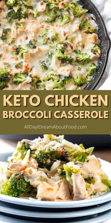 Cheesy Chicken Broccoli Casserole, Keto Chicken Broccoli, Keto Dinner Recipe, Cheesy Chicken Broccoli, Keto Casserole, Low Carb Casseroles, Chicken Broccoli Casserole, Broccoli Casserole, Keto Recipes Dinner