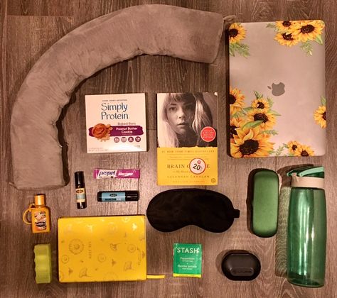 Traveling with chronic illness: What's in my carry-on bag Camping Trip Essentials, Occipital Neuralgia, Carryon Bag, Amazing Grass, Complex Regional Pain Syndrome, Spoonie Life, Frankincense Oil, Go Bags, Going On A Trip