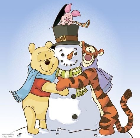 Christmas Cartoon Movies, Disney Christmas Movies, Silly Bear, Pooh Pictures, Pooh And Tigger, Christmas Animation, Pooh Corner, Winnie The Pooh Cartoon, Disney Best Friends