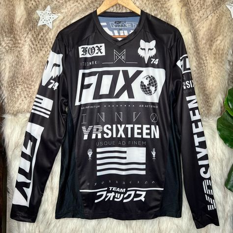 Fox Racing 2016 Flexair Union Long Sleeve Motocross Jersey. Size Medium. Brand New Without Tags. Motocross Apparel, Fox Motocross, Fox Shirts, Dirt Bike Shirts, Racing Jersey, Long Sleeve Jersey Shirt, Motocross Jersey, Fox Man, Fox Shirt