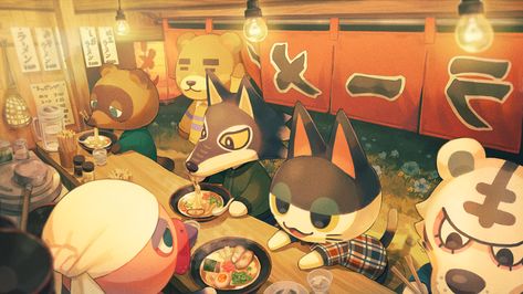 Animal Crossing Fan Art, Animal Crossing Memes, Animal Crossing Game, A Silent Voice, Animal Games, Laptop Wallpaper, Wallpaper Pc, 귀여운 동물, 그림 그리기