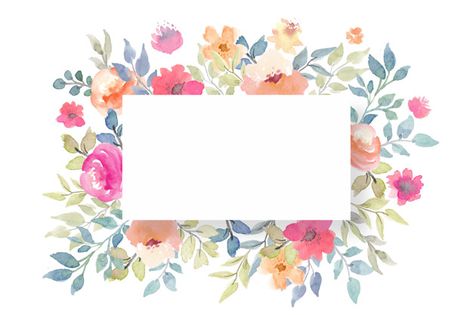 Floral blank card template Free Psd | Free Psd #Freepik #psd #freeflower #freewatercolor #freefloral #freeinvitation Blank Cards Design Free Printable, Blank Invitation Card Design, Floral Card Template, Blank Card Design, Blank Card Template, Teacher Journal, Bookmarks Ideas, Flash Card Template, Card Template Free