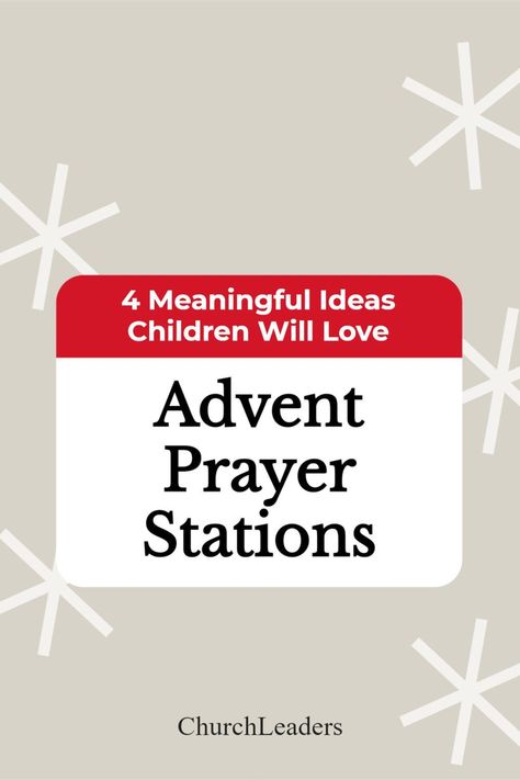 For Christians, Advent is a season of preparation and waiting. Advent prayer stations are a great way to keep children focused on the real meaning of the Christmas season. #Advent #prayerstations #kidmin #Adventactivities #Adventprayers Advent Prayer Stations, Advent Lessons For Kids, Sunday School Prayer, Advent 2023, Catholic Kids Activities, Advent Prayers, Outreach Ideas, Advent Readings, First Sunday Of Advent