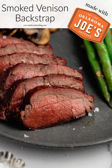 Smoked Deer Tenderloin Recipes, Smoked Venison Backstrap Recipes, Smoked Deer Backstrap, Grilled Deer Backstrap Recipes, Smoked Deer Tenderloin, Grilled Backstrap Deer, Smoked Backstrap Venison, Smoked Venison Backstrap, Elk Backstrap Recipes