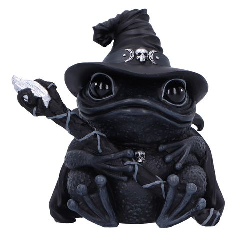 PRICES MAY VARY. Cult Cuties Collectible Asmoadeus Figurine: From the bewtiching minds of Nemesis Now's in-house design team comes Asmoadeus, the scarily adorable Collectible Cult Cuties figurine Scarily Adorable Occult Frog: This whimsical figurine pays homage to the mystical world of witchcraft, infusing it with an irresistible dose of gothic charm, striking witch's hat crowns his head, emblazoned with the iconic trio of silver Cult Cuties symbols Cast in the Finest Resin & Expertly Hand-Paint