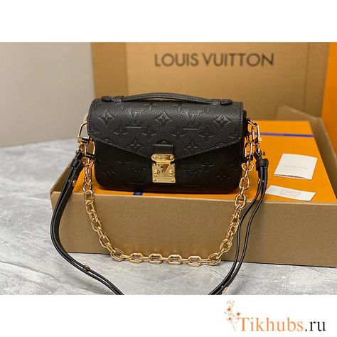 Louis Vuitton LV Pochette Métis East West Black Bag 21.5x6x13.5cm - tikhubs.ru Miss Dior Bag, Gucci Handbags Outlet, Lv Pochette Metis, Birkin Handbags, Louis Vuitton Pochette Metis, Lv Pochette, Fendi Peekaboo, Chain Handbag, Ballerina Shoes Flats