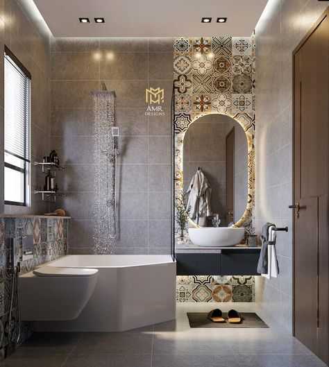 Morroco Bathroom, Indian Bathroom Ideas, Bathroom Luxury Design, Indian Bathroom, 2024 Bathroom, Moroccan Bathroom, Bathrooms Luxury, Small Bathroom Interior, Traditional Toilets