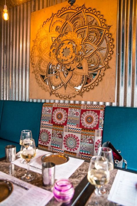 Namaste Indian Restaurant Paphos Indian Restaurant Interior Design, Namaste Indian Restaurant, Restaurant Aesthetics, Interpretation Centre, Indian Elements, Fish Curry Indian, Restaurants Design, Restaurant Designs, Indian Interior Design