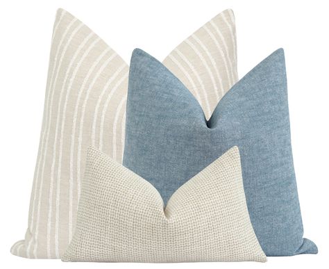 1. Artistry at Its Finest: Each throw pillow in this set is a masterpiece in its own right. Crafted by skilled artisans with an unwavering commitment to quality, our pillows showcase a fusion of creativity and craftsmanship that's sure to captivate. 2. Customized to Your Preferences: We understand that every space is unique, which is why our throw pillows are made to order. Choose from a wide array of colors, patterns, and fabrics to create a set that perfectly complements your existing decor Pillow Combo, Vern Yip, Throw Pillow Set, Sofa Bed Armchair, Pillow Combos, Neutral Pillows, Throw Pillow Sets, Colorful Pillows, Down Pillows