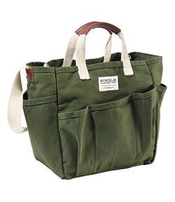 #LLBean: Steele Utility Tote Steele Canvas, Apple Treats, Black Oil Sunflower Seeds, Storage Totes, Garden Bags, Chicken Scratch, Utility Tote, Garden Items, Gardening Gloves