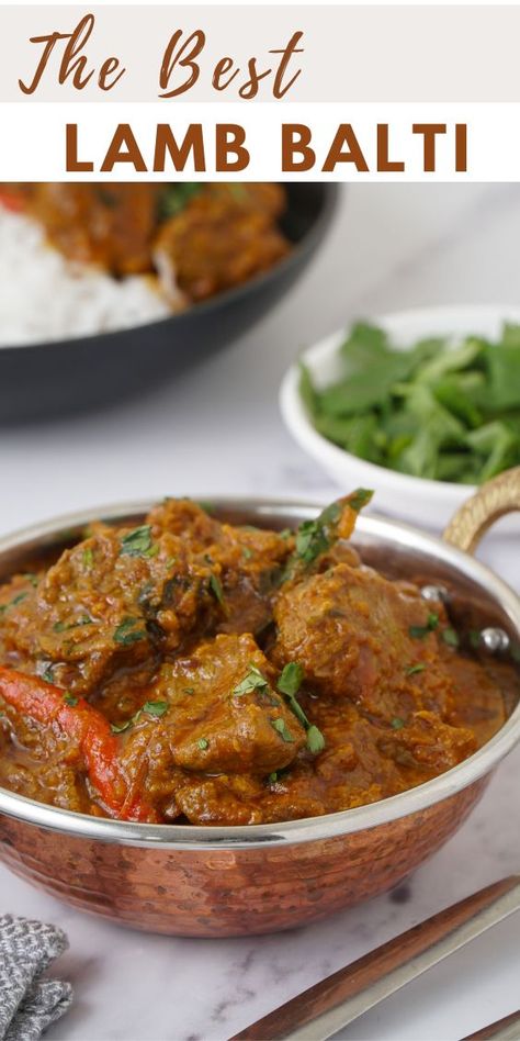 I love making this Lamb balti at home. It is so easy to make at home and my whole family enjoys it. This Indian curry recipes made with juicy tender lamb cooked in flavourful homemade curry sauce. Afghan Chicken, Chicken Do Pyaza, Dahi Chicken Recipe, Afghani Food, Afghani Chicken, Lamb Curry Recipes, Formula Chart, Lamb Dinner, Liver Recipes