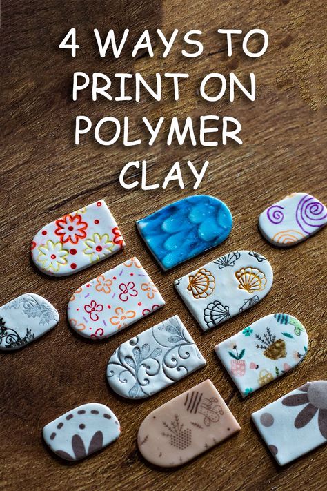 Easy Clay Projects, Easy Polymer Clay Ideas, Small Clay Projects, Cute Clay Ideas, Clay Project Ideas, Polymer Clay Ideas, Polymer Clay Beads Diy, Easy Polymer Clay, Polymer Clay Painting