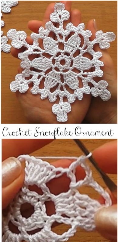 Snowflake Motif Crochet Pattern, Crochet Christmas Snowflakes, Crochet Snowflake, Crochet Snowflake Pattern, Confection Au Crochet, Crochet Xmas, Crochet Christmas Decorations, Crochet Ornaments, Crochet Snowflakes