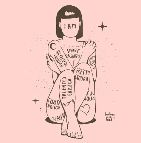 Empowering Tattoos, Empowerment Art, Feminism Art, Aquarius Constellation, Self Love Tattoo, Body Positivity Art, Spiritual Artwork, Art Painting Gallery, Feminist Art