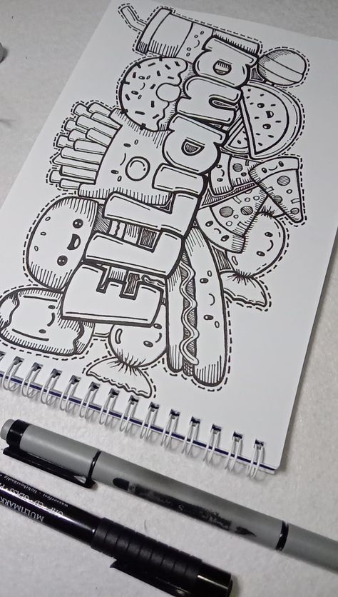 Crazy Doodle Art, Doodle Art Name Design, Sketch Book Art Ideas Aesthetic, Doodle Name Art Ideas, Best Doodle Art, Social Media Doodle, Name Doodle Art, Sketch Book Doodles, Unique Doodle Art