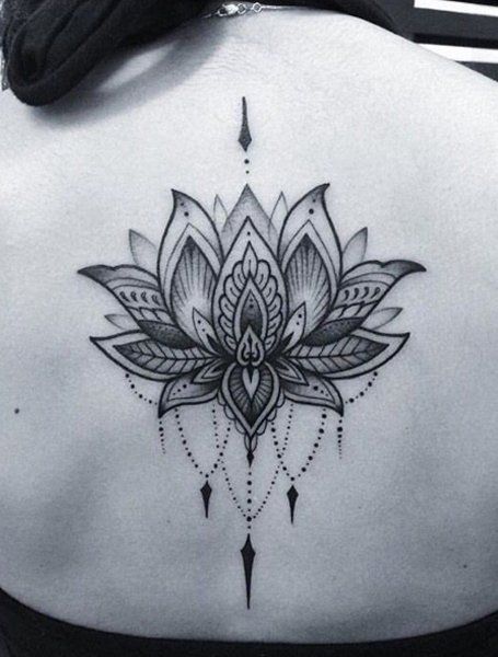 Lotus Tattoo Ideas, Simple Lotus Flower Tattoo, Mandala Tattoo Meaning, Tatuaje Cover Up, Lotusblume Tattoo, Lotus Tattoos, Lotus Flower Tattoo Design, Tato Jari, Lotus Tattoo Design