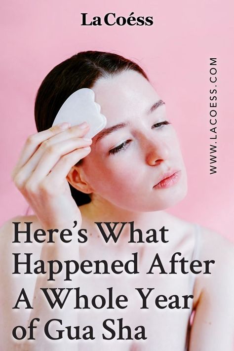 Here’s What Happened After A Whole Year of Gua Sha Routine Use Gua Sha, Gua Sha Routine, Lymph Drainage Massage, Healthy Hair Colors, Facial Routine Skincare, Massage Therapy Techniques, Neck Firming, Facial Routines, Gua Sha Massage