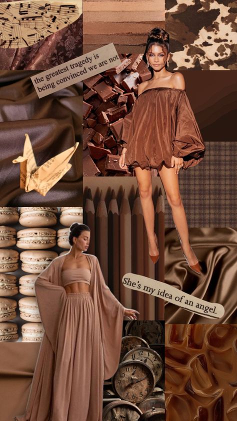 #neutrals #brown #moodboard #aesthetic #collage #brownaesthetic Brown Moodboard Aesthetic, Brown Moodboard, Moodboard Aesthetic, Baby Dress Design, Fashion Themes, Mood Board Design, Mood Board Fashion, Coffee And Books, Themed Outfits