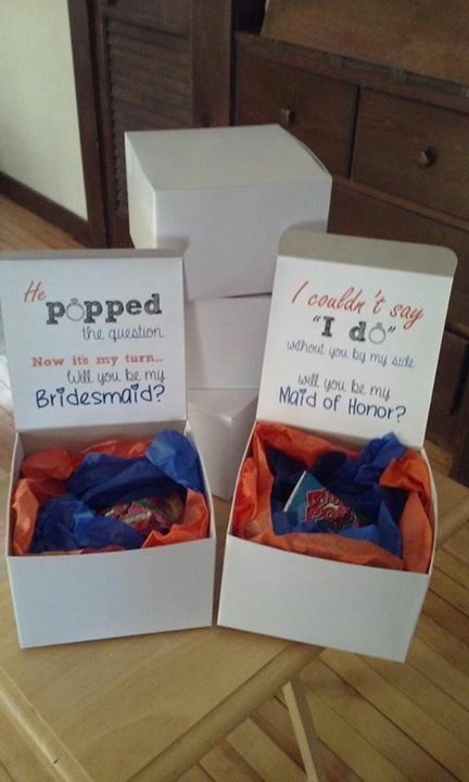 Cute way to ask your girls to be your maid of honor and bridesmaids Maid Of Honor Proposal Daughter, Cute Ways To Ask Someone To Be A Bridesmaid, Will You Be My Maid Of Honor Ideas Bridesmaid Boxes, Ways To Ask Your Maid Of Honor, Asking Bridesmaids To Be In Wedding Diy Cheap, Will You Br My Bridesmaid Ideas, Cute Ways To Ask Maid Of Honor, Cute Ways To Ask People To Be Your Bridesmaids, Cute Ways To Ask Your Bridal Party