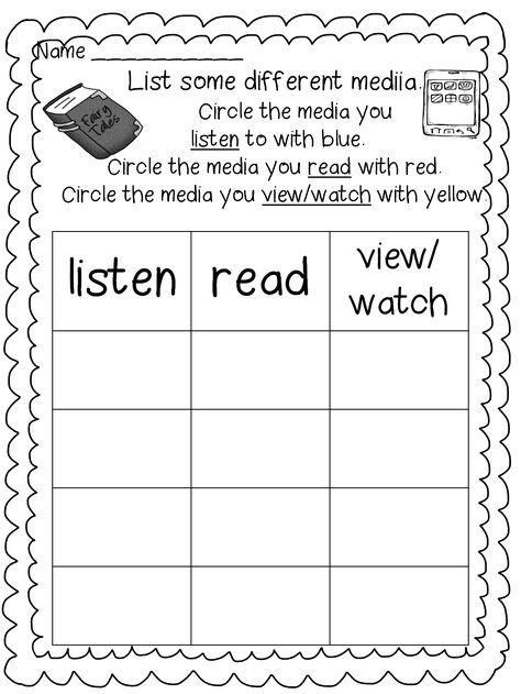 Hello Everyone!!  I hope all the moms out there had a wonderful Mother's Day.  I had a fantastic day!!  Absolutely spoiled by my own and was... Media Literacy Grade 1, Media Literacy Activities, Media Literacy Lessons, Teaching Language, Classroom Anchor Charts, Writing Letters, Friendly Letter, Literacy Lessons, Digital Citizenship