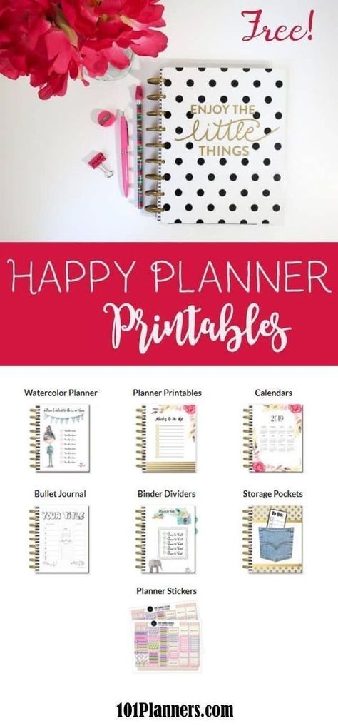 Free printables for the The Happy Planner. All printables can be customized before you print. Available for all planner sizes. Free Happy Planner Printables, Happy Planner Teacher, Happy Planner Free Printable, Planer Organisation, Planner Free Printable, Planner Sizes, Happy Planner Printables, Diy Organizer, To Do Planner