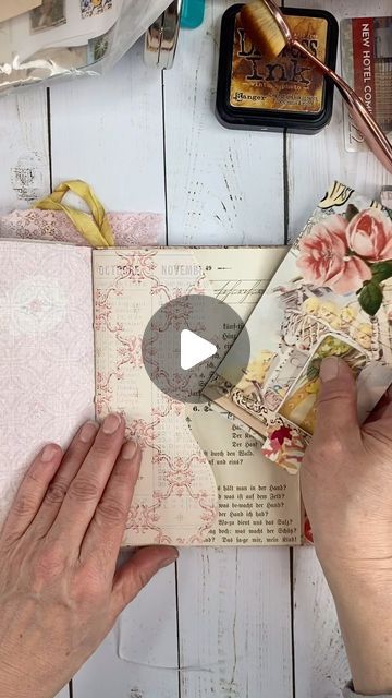 Donna Twiste on Instagram: "So cute TUTORIAL YOUTUBE  #envelopes  Digital printable images available in Etsy link  Read more below 💕 ⬇️  Come by and say hi! 💗💌  I am participating in the #100daycraftproject2024 I have a YT 📺 with soooooo much of my process videos up as well as a whole entire playlist of my first 100 day project for 2023   Hello! My name is Donna and I am a paper and fabric artist! I am excited to share with you that I have so much information on how to make and embellish Junk Journals on my YT channel! If you’d like to see what I am making or craft along come say hi!! I hope to inspire you to paper craft! I am starting from basics so if you are new to this hobby come on over and join me! I’ll spend some time refreshing and going over how I would go about things! #craft How Make Envelope, Junk Journal Flowers, Making Junk Journals, Sewing Paper Crafts, Envelope Junk Journal Tutorial, Junk Journal Embellishments Ideas, How To Make Journal, How To Make A Junk Journal, Junk Journal Videos