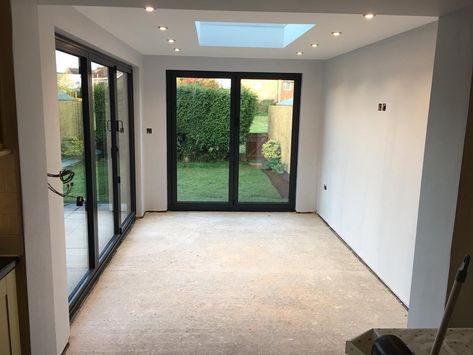 Conservatory Bedroom Extension, Conservatory Into Extension, Convert Conservatory To Extension, 3m Extension Ideas, L Shape Extension, Small Extension Ideas Rear, Small Rear Extension Ideas, Modern Orangery Extension, Small Extension Ideas