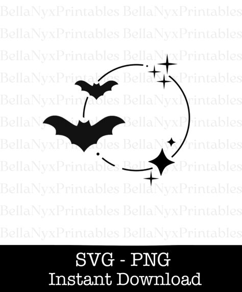 Bat Outline, Silhouette Chat, Bat Png, Cute Halloween Tattoos, Bats Tattoo Design, Bat Sticker, Stars Svg, Cartoon Bat, Sticker Svg