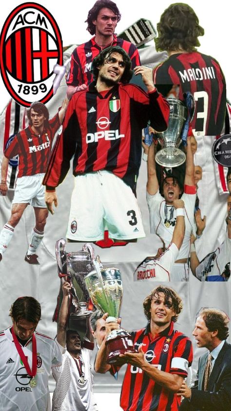 Milan Football, Paolo Maldini, Tupac Pictures, Football Images, Football Wallpaper, Ac Milan, Football League, Milan, Football