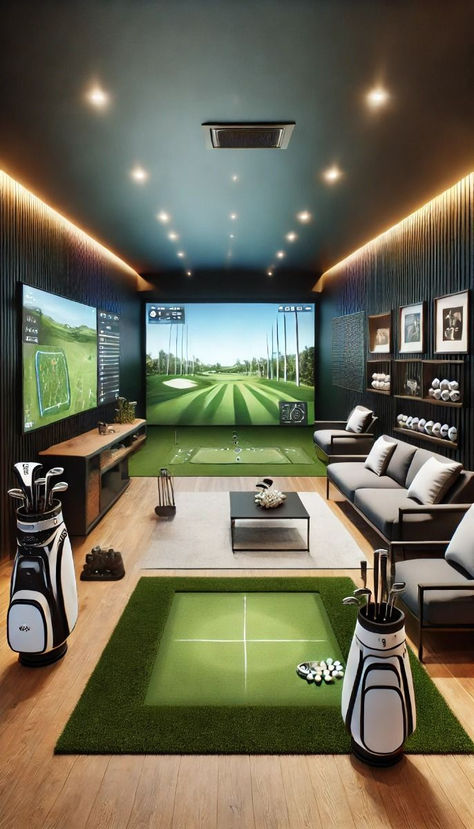 What to do with the extra space in your house. How can we turn this room into and entertainment and functional hosting space? Golf simulator, theater, bar, game room? 

Home Ideas Home Decor Home DIY Home Inspo Design Inspo Etsy Pinterest Nails Summer Outfits Bedroom Makover School Outfits Outdoor Rooms Dream Bathroom Fall Outfits Dress To Impress Golf Ideas Dresses Landscape Ideas DIY Outdoor Space Simulator Room, Indoor Golf Simulator, Golf Bar, Home Golf Simulator, Diy Outdoor Space, Golf Simulator Room, Golf Room, Golf Simulator, Golf Green