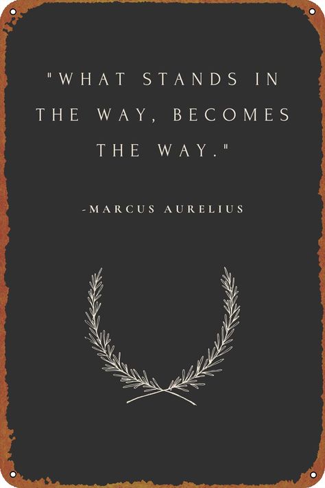 PRICES MAY VARY. Title: Marcus Aurelius Quote Art Tin Sign Retro Metal Movie Poster Art Wall Home Decor 8x12 Inches. Product Type: Categories > Wall Art > Posters & Prints Marcus Aurelius Quotes Wallpaper, Marcus Aurelius Aesthetic, Stoic Quotes Wallpaper, Quotes On Power, Art Wall Home Decor, Aurelius Quotes, Cowboys Wallpaper, Marcus Aurelius Quotes, Speak Easy