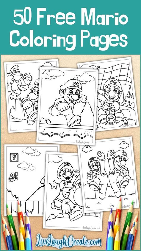 mario coloring pages, free mario coloring pages, mario coloring sheets, mario coloring pages for kids Mario Pictures, Super Mario Coloring, Mario Crafts, Mario Coloring, Fargelegging For Barn, Super Mario Coloring Pages, Mario Coloring Pages, Super Mario Birthday Party, Mario Birthday Party