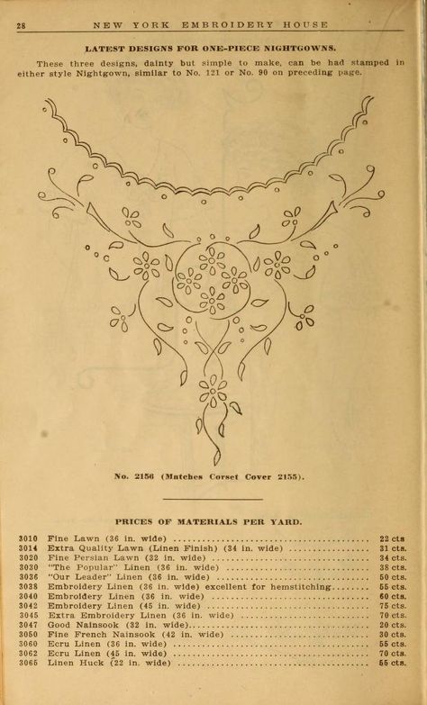 Patterns Outfit, Pola Bordir, Embroidery Transfers, Embroidery Neck Designs, Embroidery Patterns Vintage, Pola Sulam, Heirloom Sewing, Embroidery Patterns Free, 자수 디자인