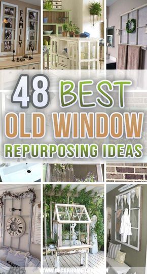 Diy Old Windows Ideas, Antique Windows Repurposed, Old Window Ideas, Old Window Art, Old Window Crafts, Window Frame Crafts, Old Wood Windows, Old Window Decor, Old Window Panes