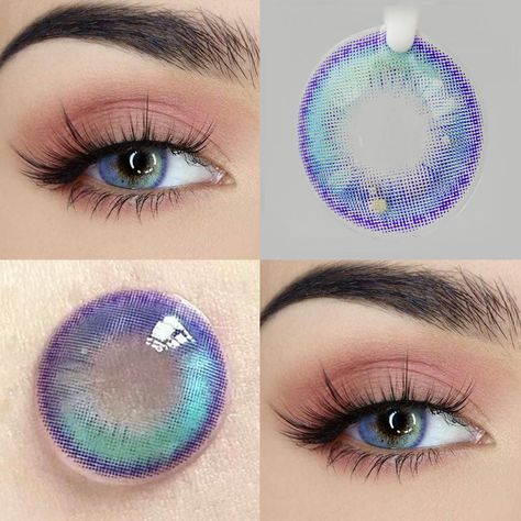 Coloured Contacts, Cool Contacts, Colored Eye Contacts, Cosmetic Contact Lenses, Eye Contact Lenses, Make Up Inspiration, Makeup Hacks, Eye Makeup Art, Contact Lenses Colored