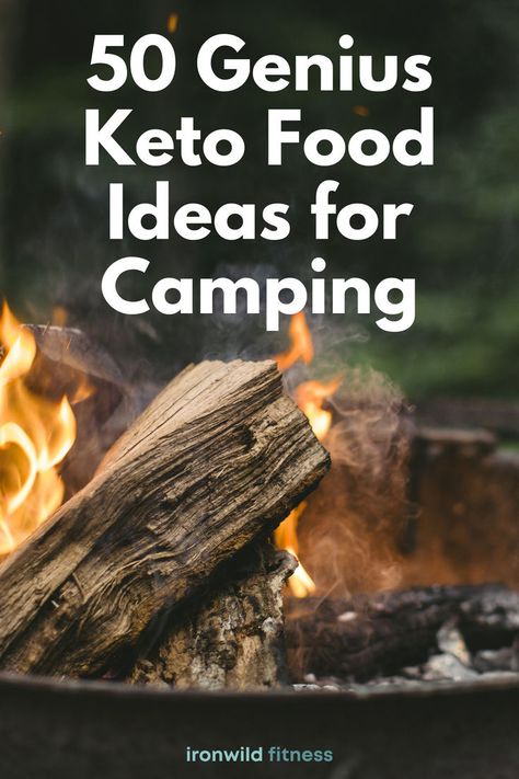 Looking for keto camp meals? These low carb camping meals are sure to inspire you! Click to read these genius keto food ideas for camping. Keto Camping Meals, Camping Keto, Keto Camping, Camping Meal Planning, Ideas For Camping, Camping Meal, Campfire Desserts, Dutch Oven Camping, Camping Desserts