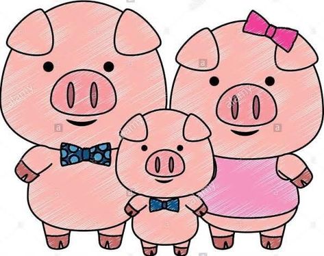 Pig Family, Pig Drawing, Halloween Vinyl, Art Painting Tools, Cute Piggies, Animal Drawings, Vault Boy, Cow, Mario Characters