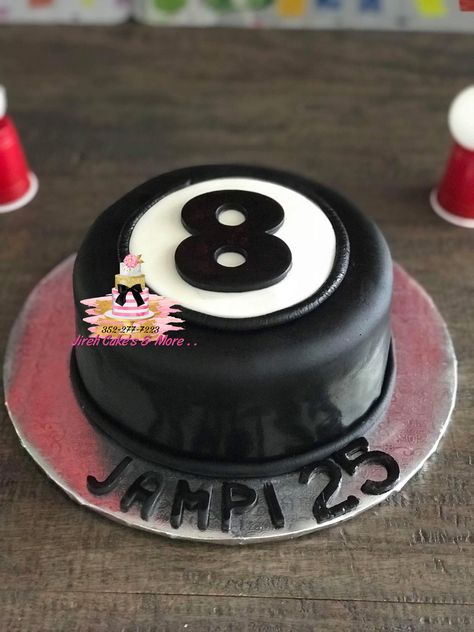 Billar cake Cake Bento, 21st Birthday Cakes, Creative Gifts For Boyfriend, Funny Iphone Wallpaper, 8th Anniversary, Ideas Birthday, Cute Cakes, 21st Birthday, Cake Ideas