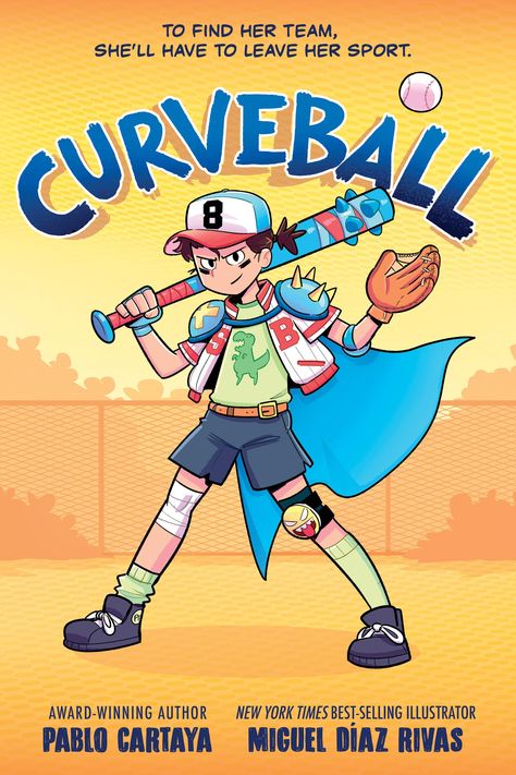 Teaching Creative Writing, Miguel Diaz, Kids Illustration, Illustration Book, Sandlot, Contemporary Graphic, Middle Grade Books, The Sandlot, Roller Girl