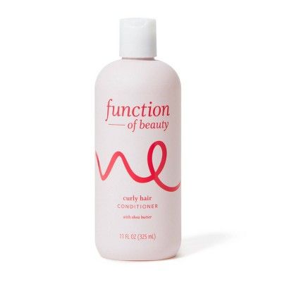 Function Of Beauty Curly Hair, Shampoo Curly Hair, Curly Hair Conditioner, Curly Hair Shampoo, Conditioner Curly Hair, Function Of Beauty, Target Hair Products, Shampoo For Curly Hair, Texturizer On Natural Hair