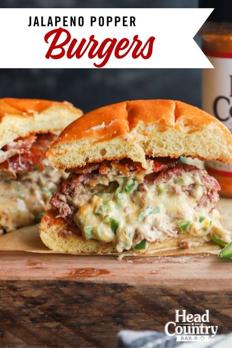 Jalapeno Stuffed Burgers, Cheddar Jalapeno Burgers, Jalapeno Popper Hamburger, Jalapeno Burgers Recipe, Jalapeno Popper Burgers, Jalapeno Popper Dinner, Jalepeno Burgers Recipes, Jalapeño Popper Burger, Best Burgers On The Grill