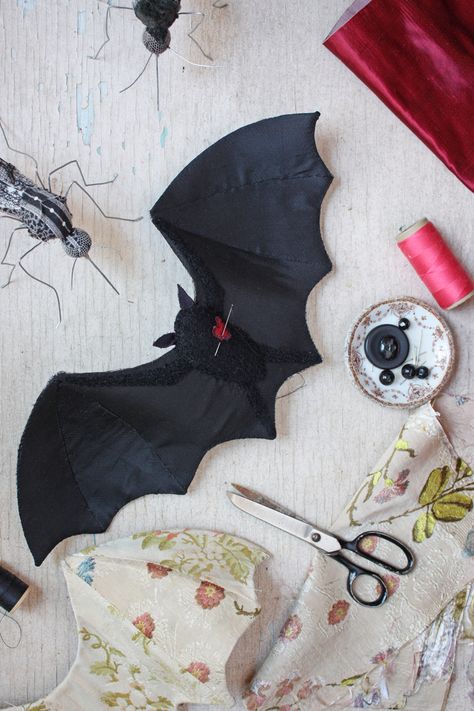 Fabric Bat Pattern, Bat Crafts, Bat Craft, Bat Decorations, Bat Costume, Billy Goat, Ann Wood, Bat Pattern, Multipurpose Furniture